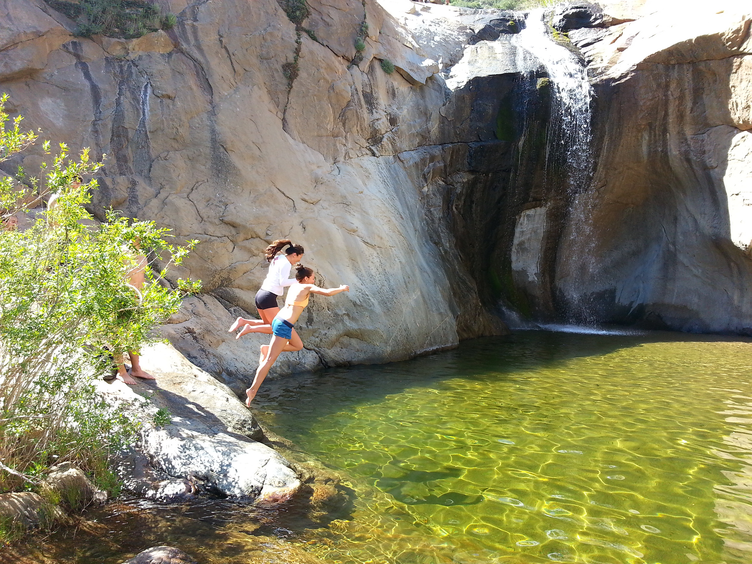 Three Sisters Falls Hike - Cleaveland NF, CA