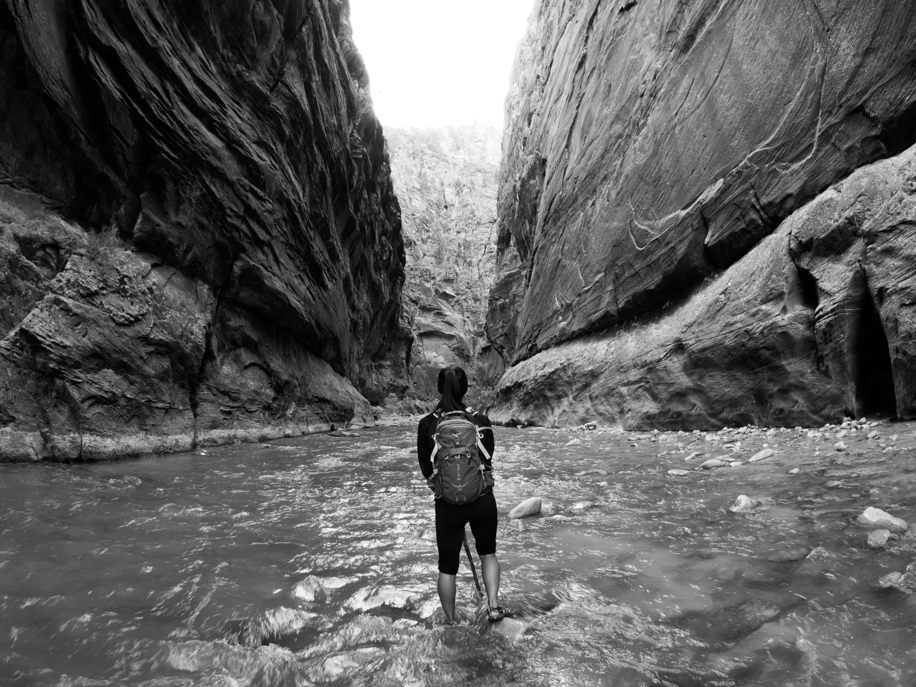 Hiking the Narrows - Zion National Park, UT