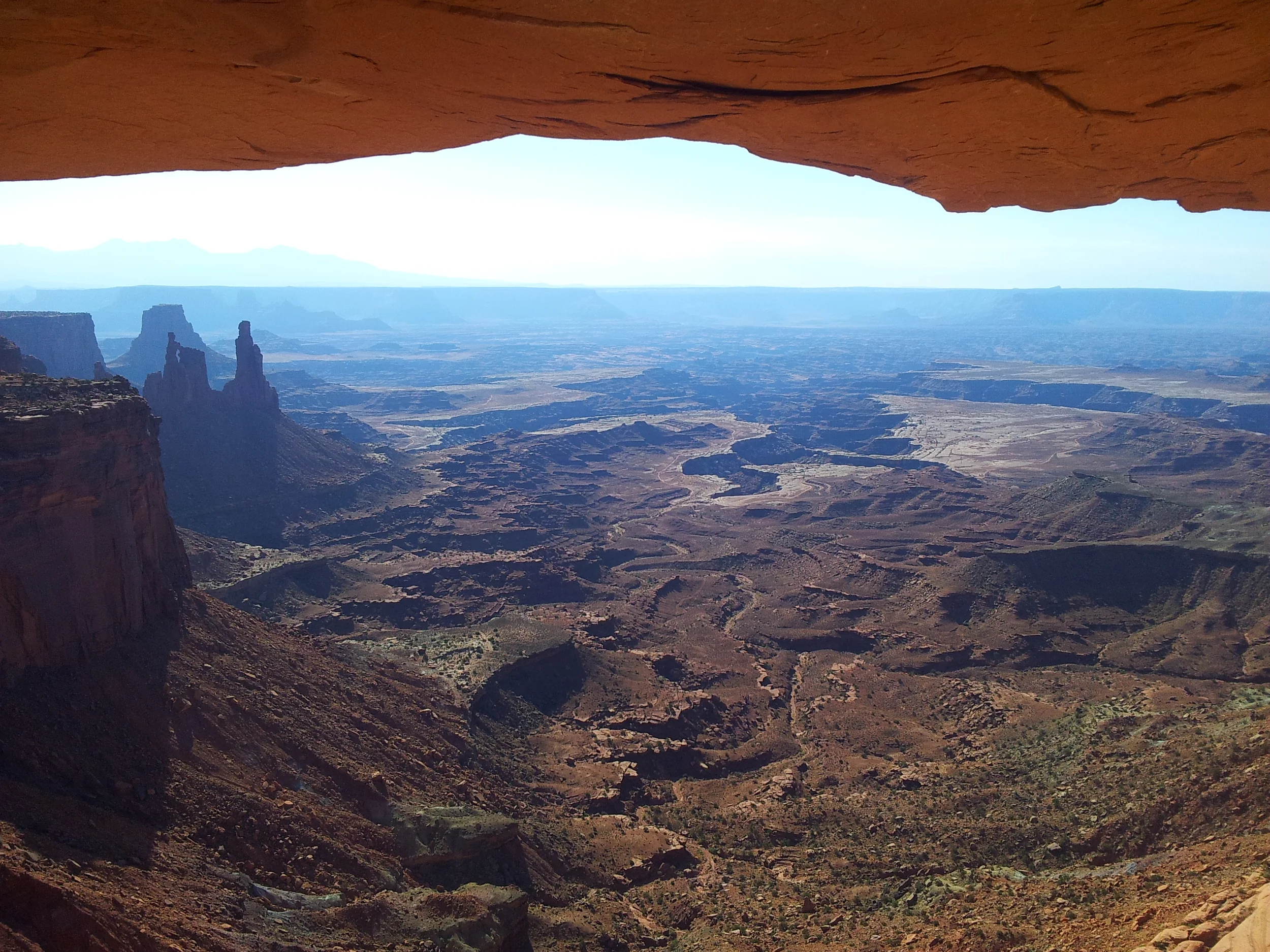 Mesa Arch & Elephant Hill at Island in the Sky - Canyonlands NP, UT