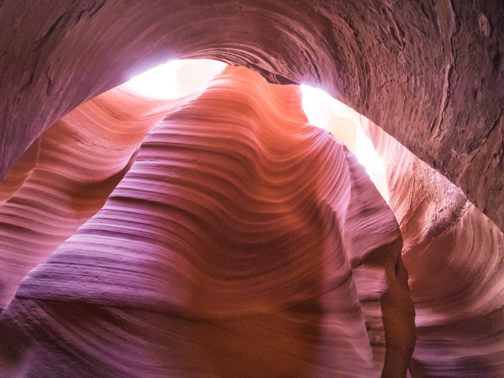 Smooth sandstone waves look just like Antelope Slot Canyon