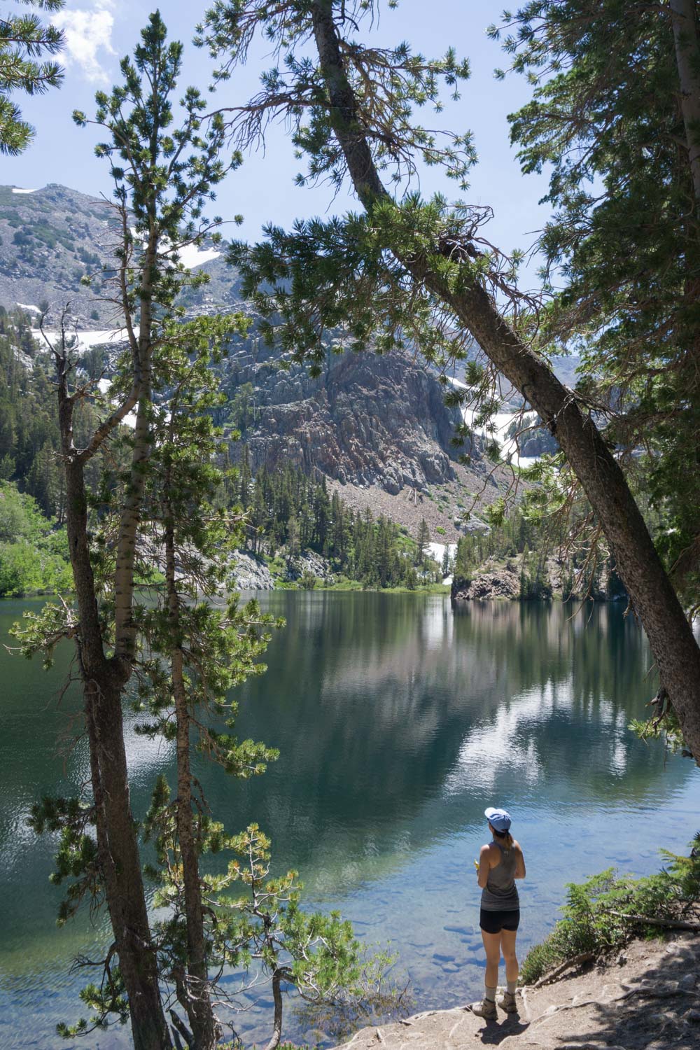 At the Arrowhead Lake shore