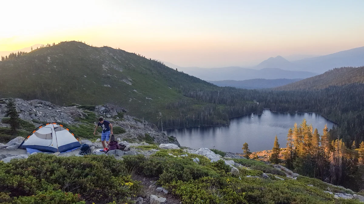 Hiking to Heart Lake — Mt. Shasta, CA — Backcountrycow Backpacking