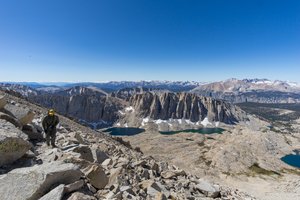 High Sierra Trail Day 6 — Guitar Lake to Mt. Whitney