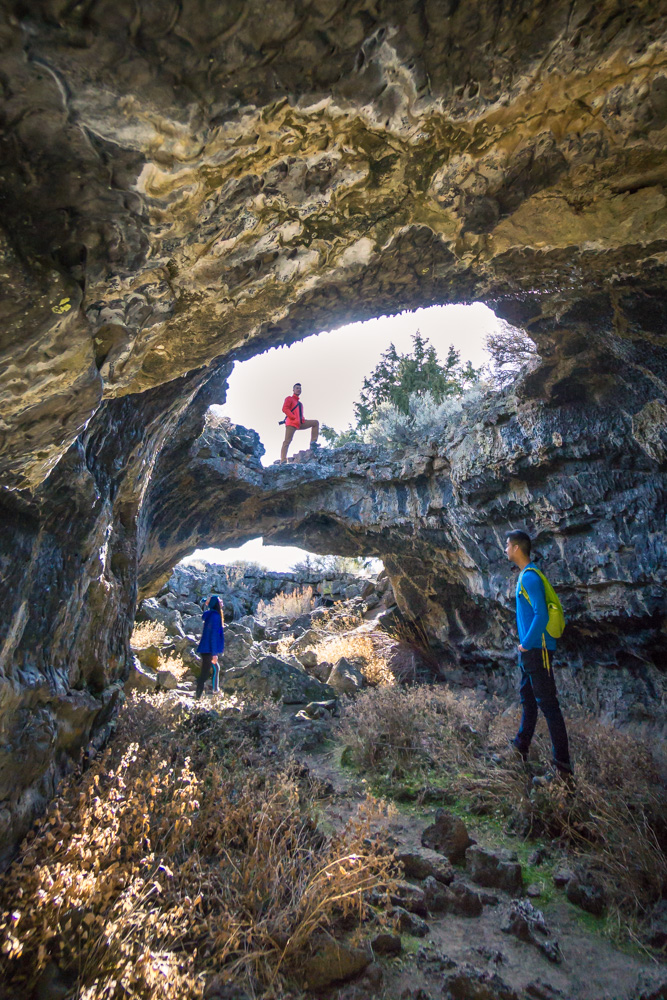 Hopkins Chocolate Cave at Lava Beds