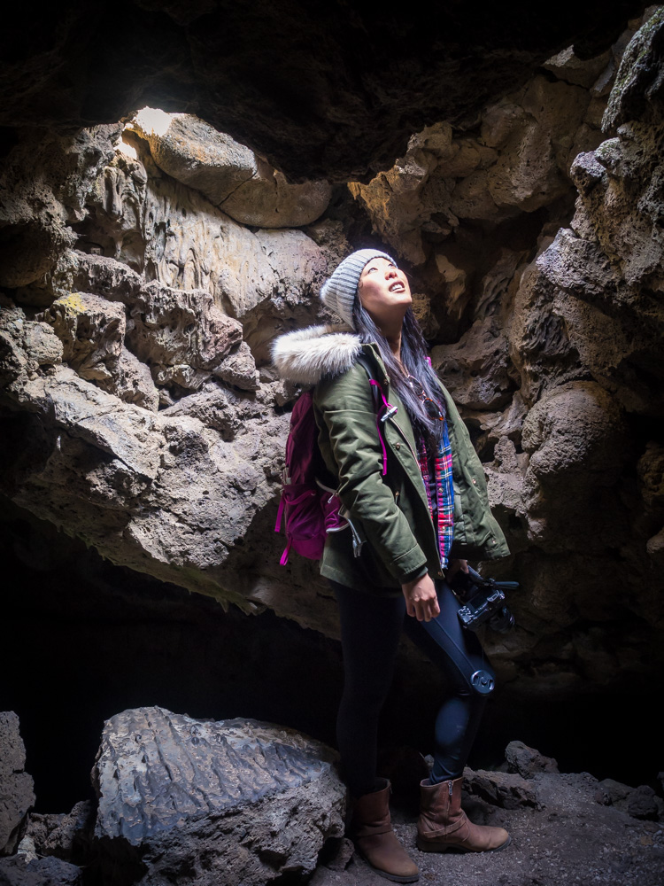 Sunshine Cave at Lava Beds in Siskiyou