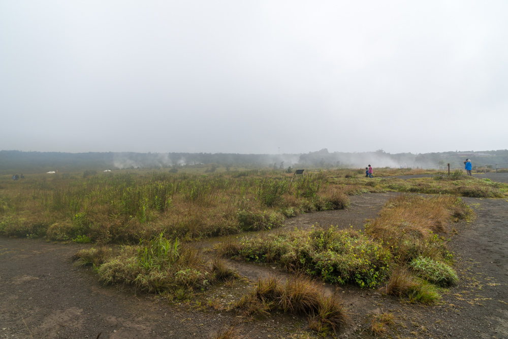 More steam vents near the road