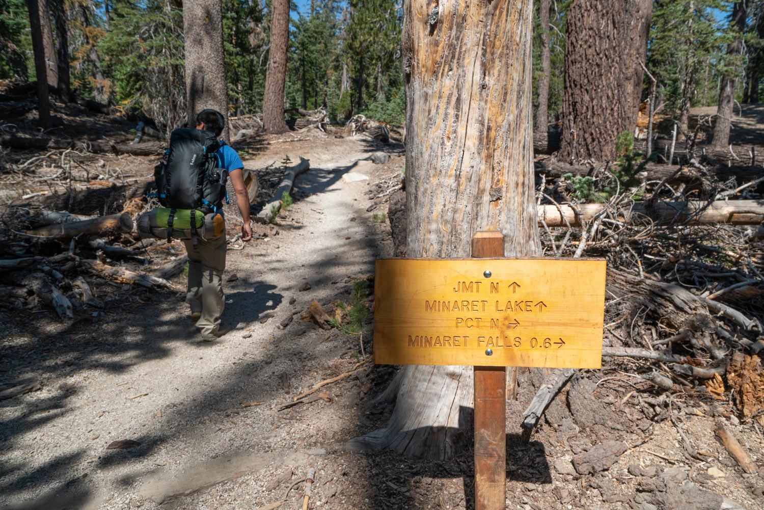 Passing the PCT junction