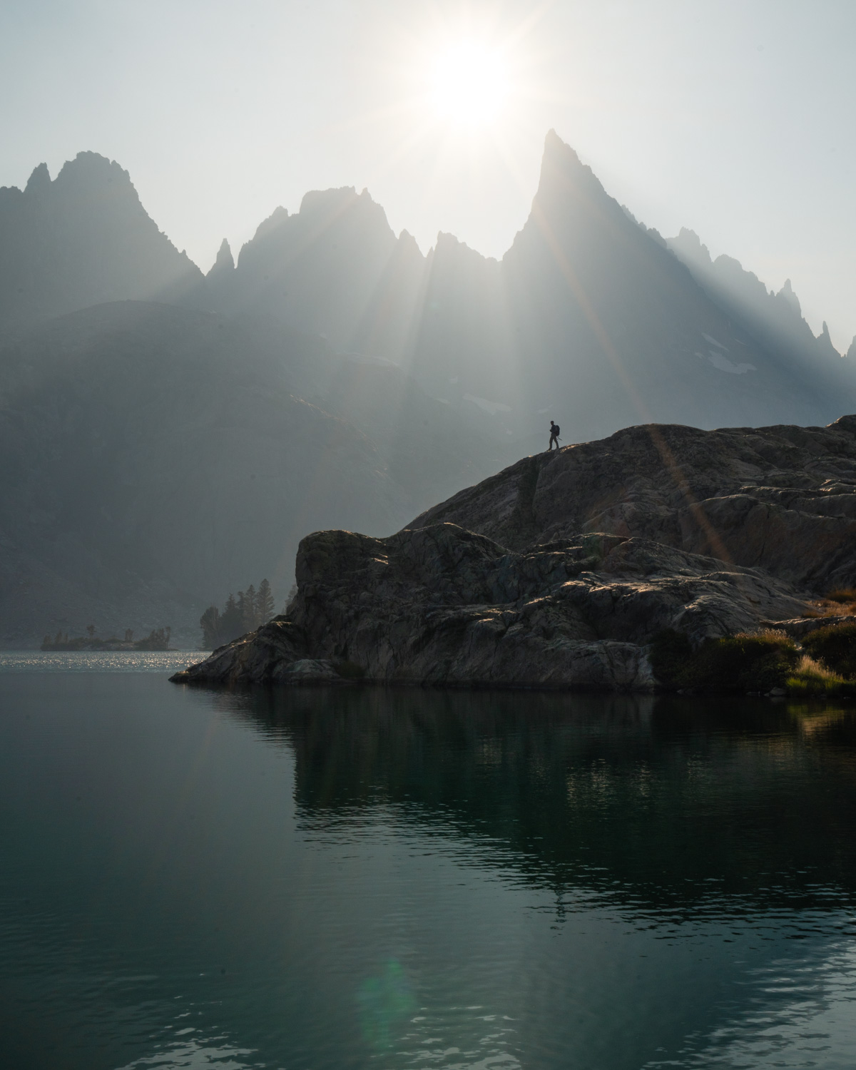 Backpacking minaret lake in one night