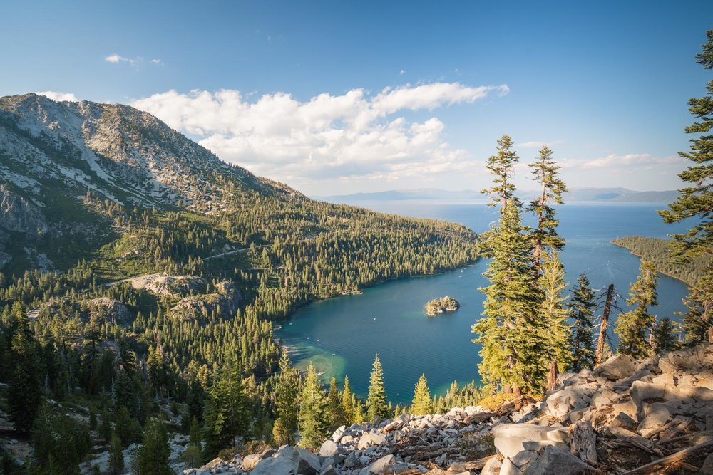 Gorgeous Emerald Bay from the Bayview Trail