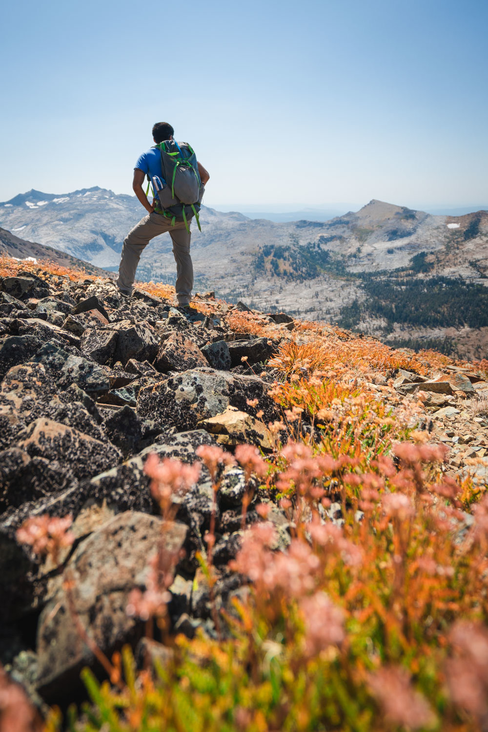 Looking towards Aloha Basin