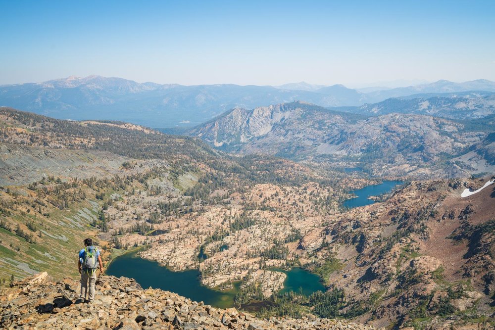 Climbing Dick's Peak in Desolation Wilderness