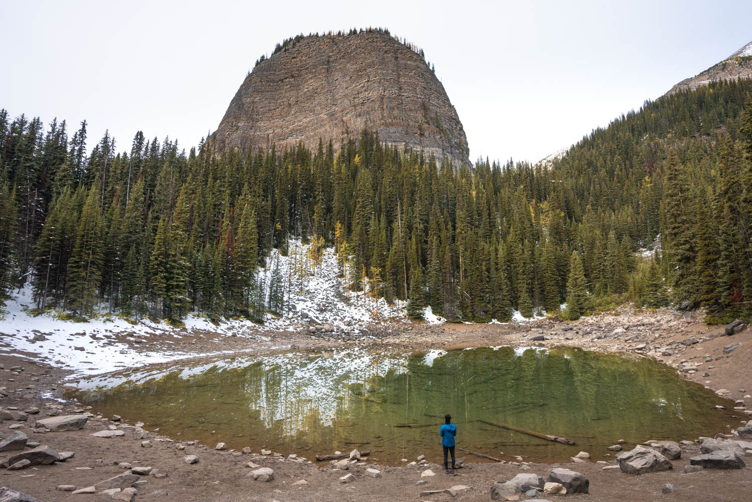 Mirror Lake with the Big Beehive above