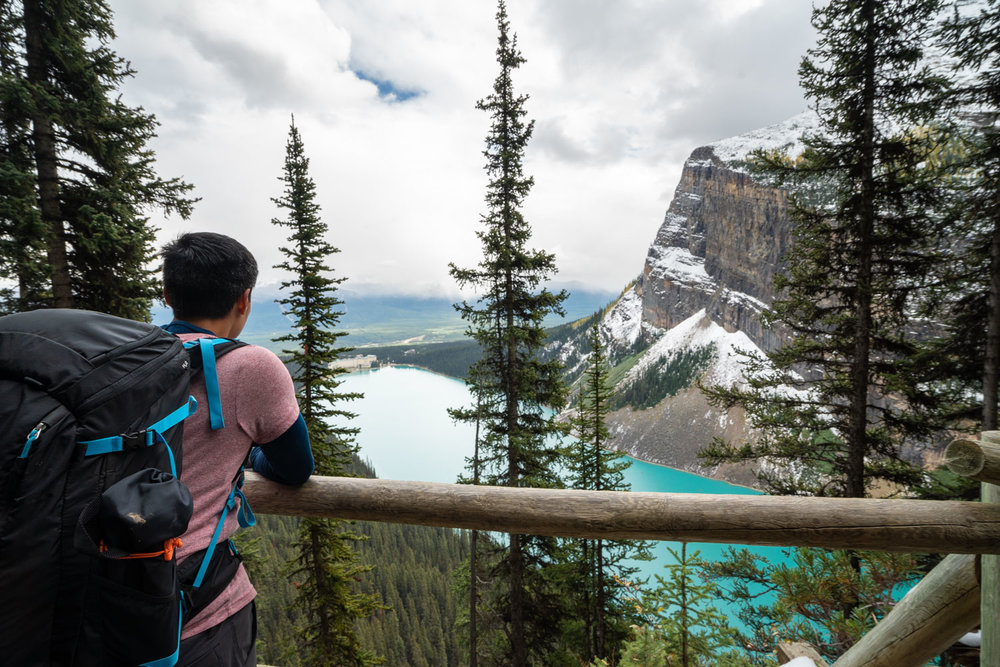 Lake Louise hikes in the fall