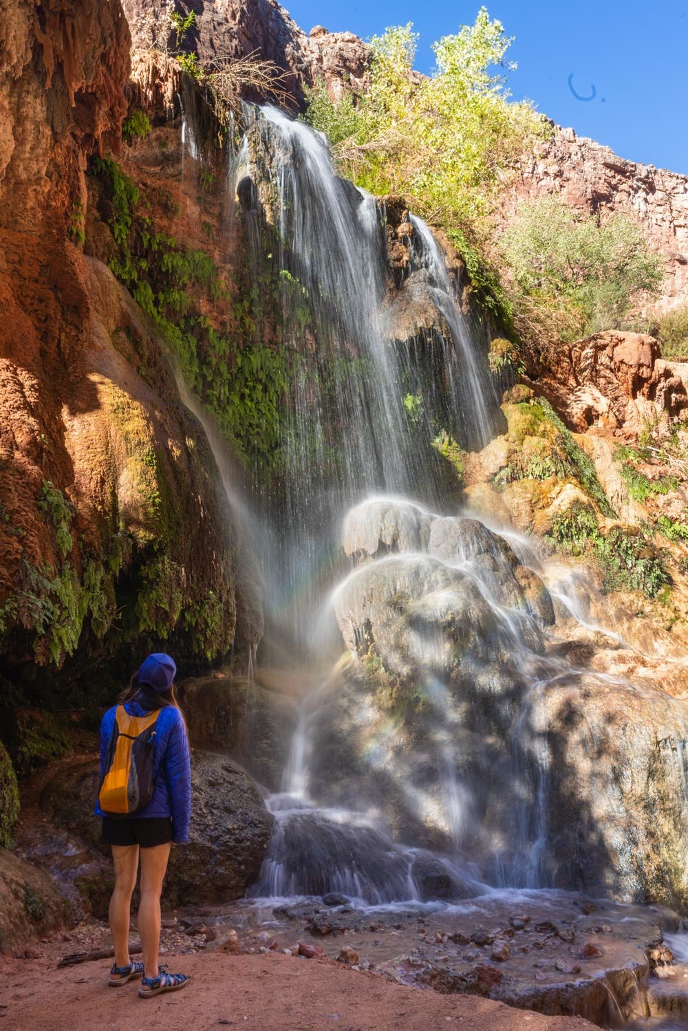 Discovering a mini waterfall