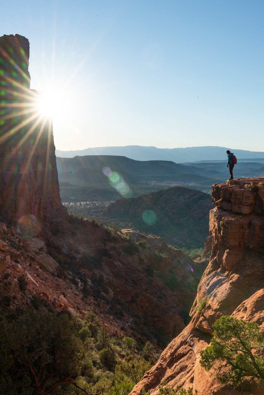 Cathedral rock hike in sedona