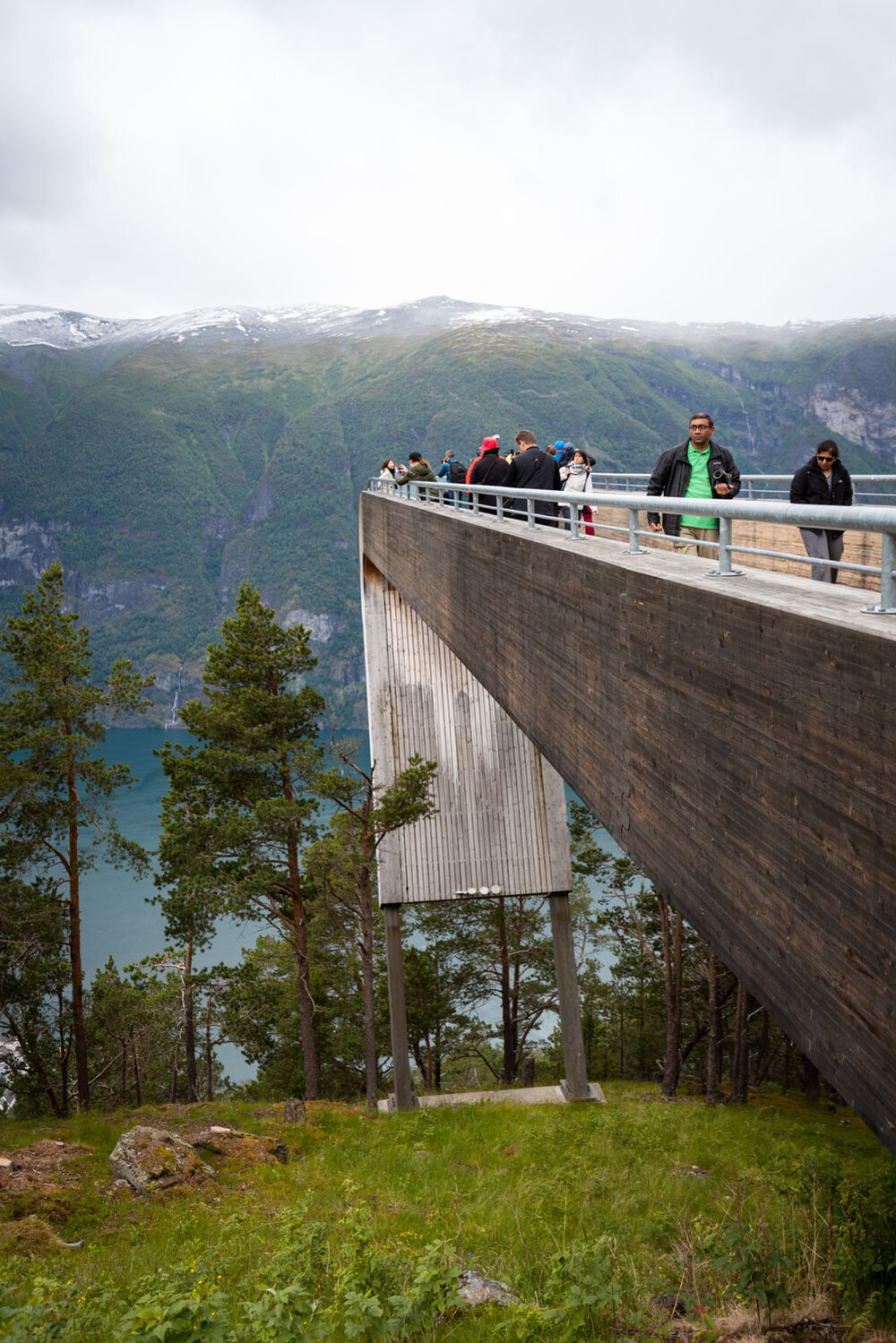 Stegastein fjord lookout Norway