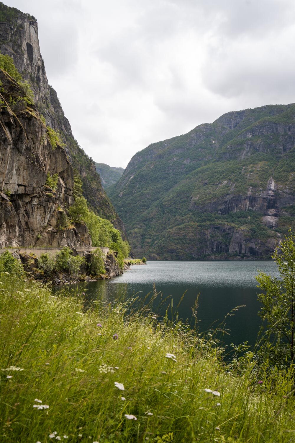 Scenic Norway roads near Bergen