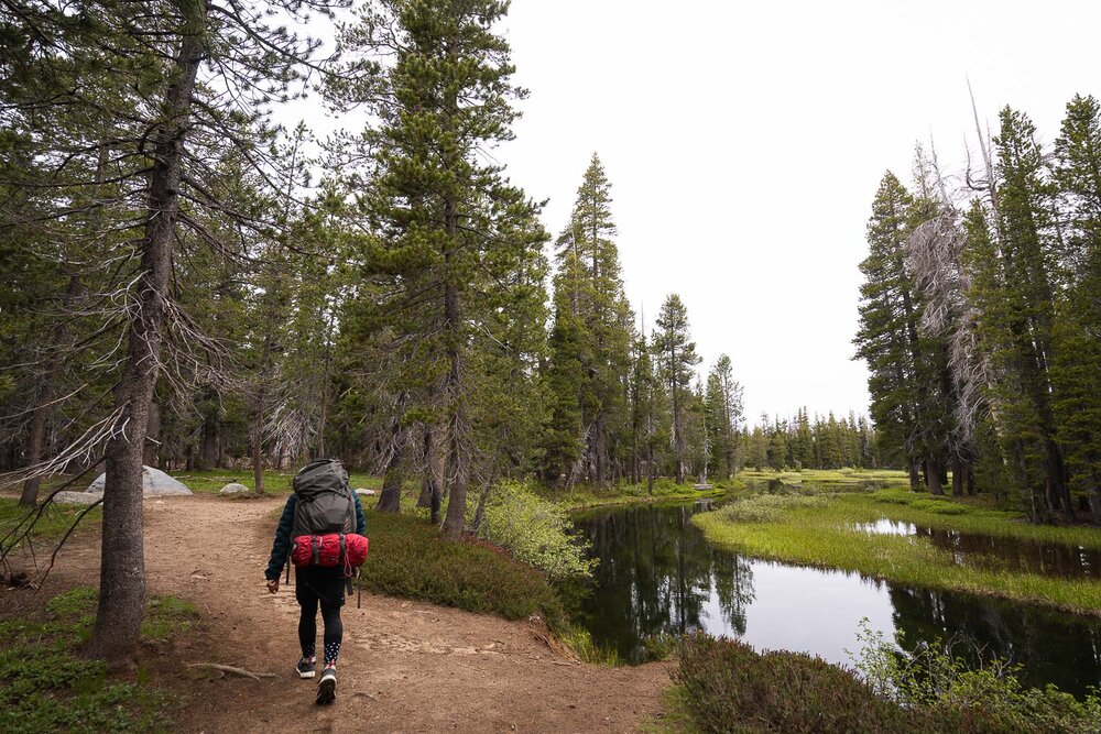 Hiking Twin Lakes in Desolation