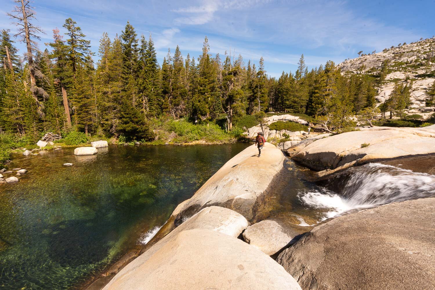 Enchanted Pools hike near Lake Tahoe