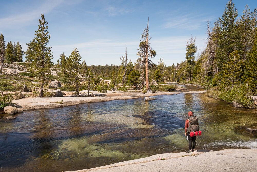 Enchanted pools day hike Tahoe