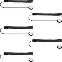Lens cap leashes