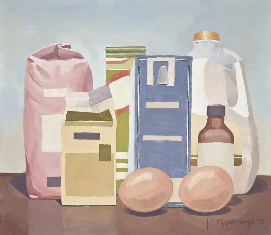 Still Life with Sugar, acrylic on linen, 26” x 30” (SOLD)