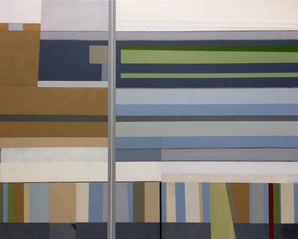Quail Hill, acrylic on linen, 24” x 30” (SOLD)