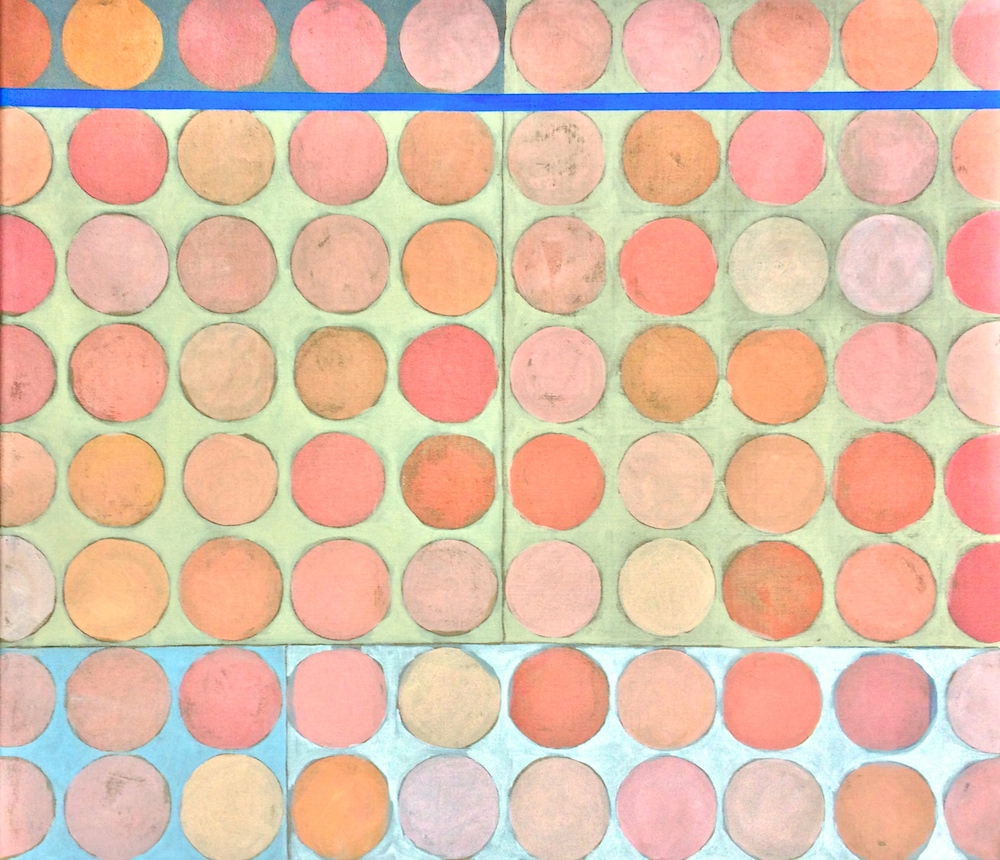 Polk, acrylic on linen, 26” x 30” (SOLD)