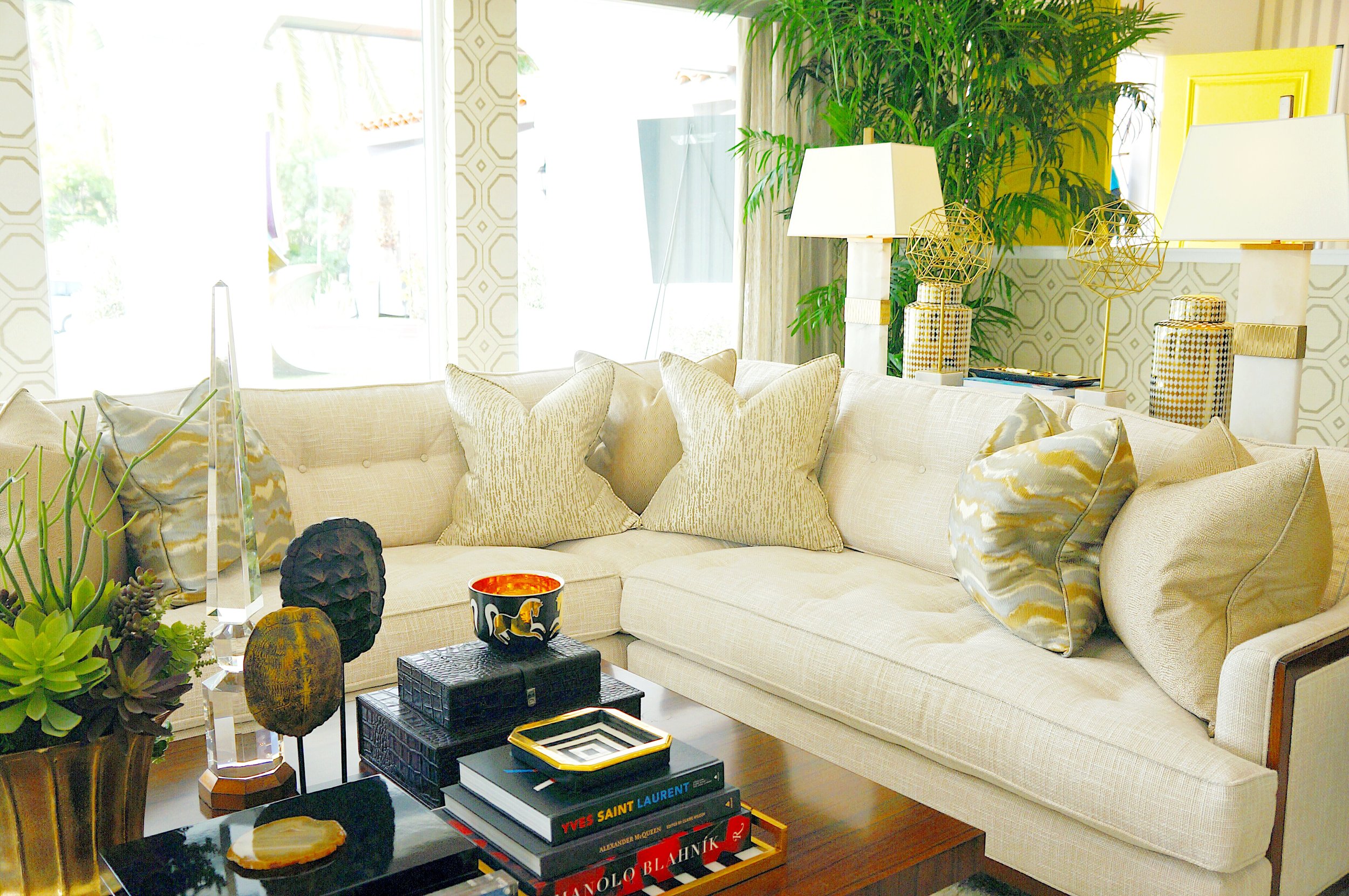  Living Room. Design by Barclay Butera. 