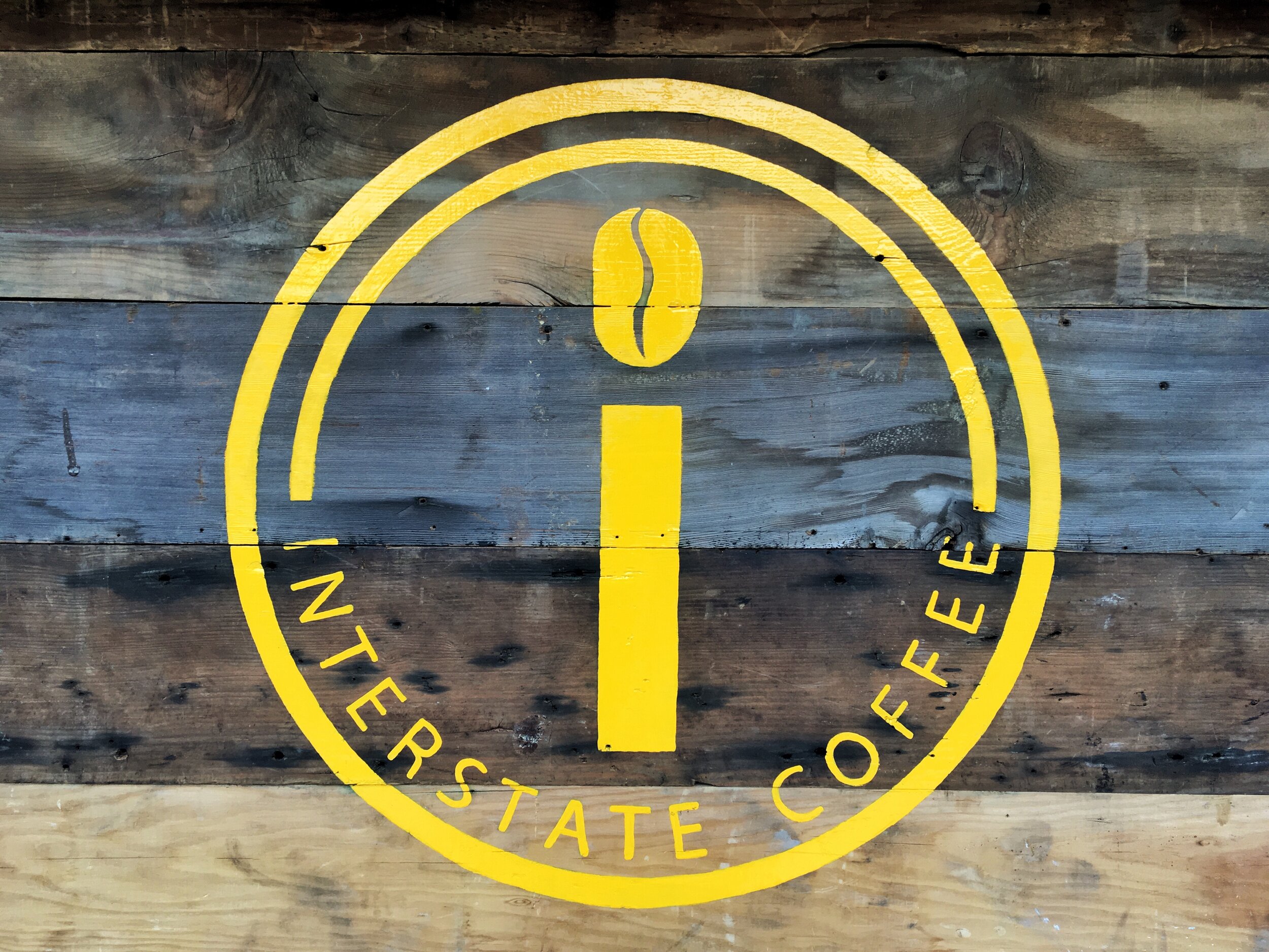 Interstate Coffee Logo Detail