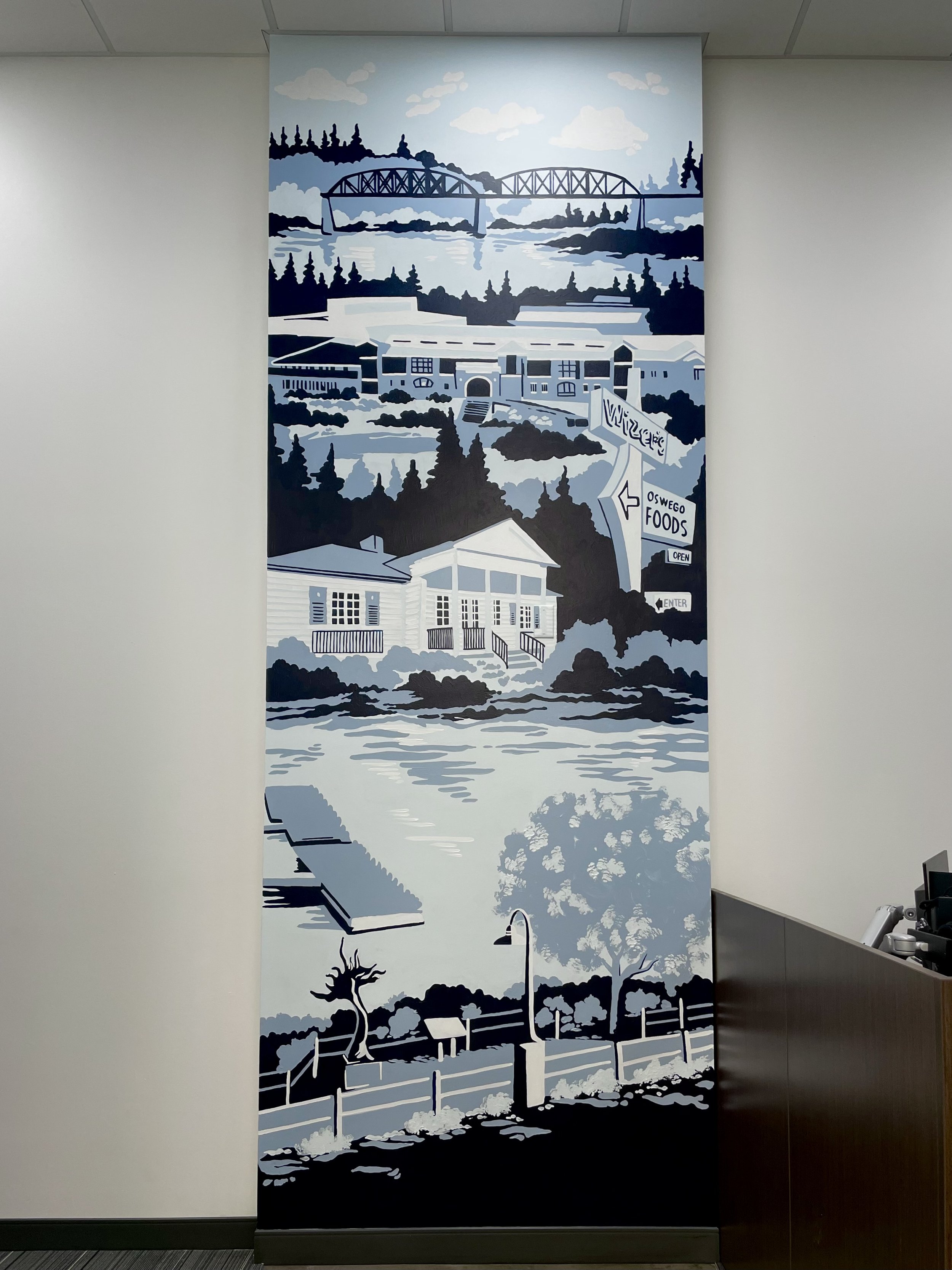 Edward Jones Lake Oswego Mural 2