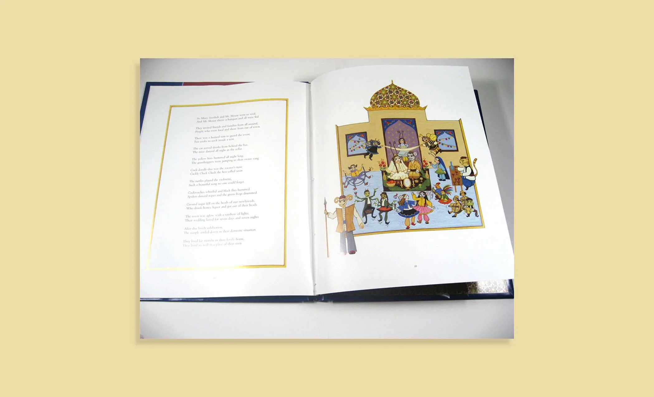   The Adventure of Missy Sooskeh   A Persian Folk Tale   book design / illustration / translation  