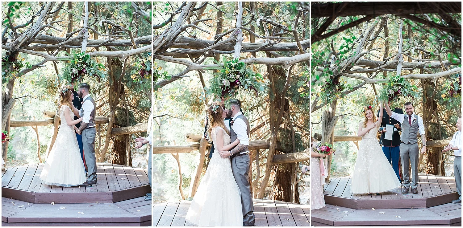 Lauren Tim Lake Arrowhead Pine Rose Cabins Ashley Burns