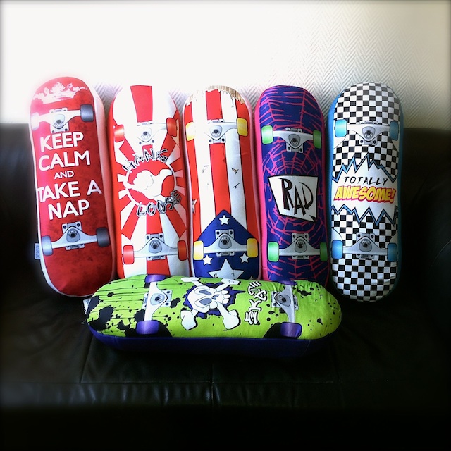 Die Skateboardkissen von BOARD PILLOWS! Jetzt bei uns erhältlich!