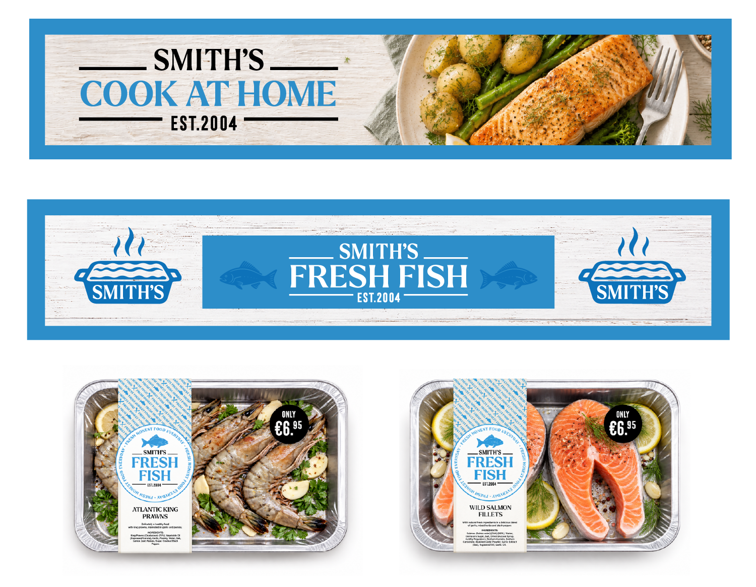 Smiths Cook At Home prepared fish range