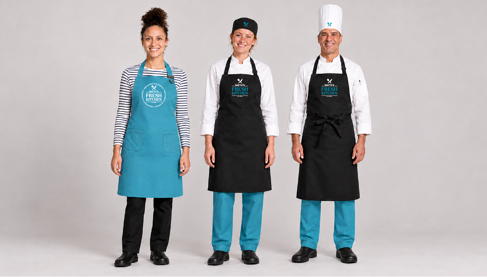 Smiths Fresh Kitchen staff uniform design