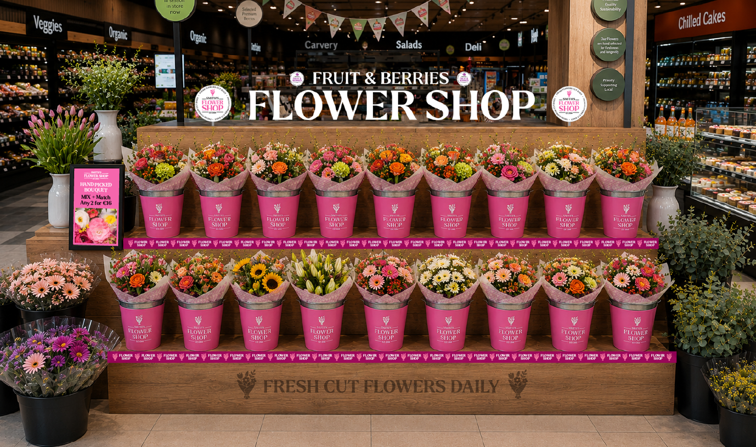 Smiths Flower Shop department design