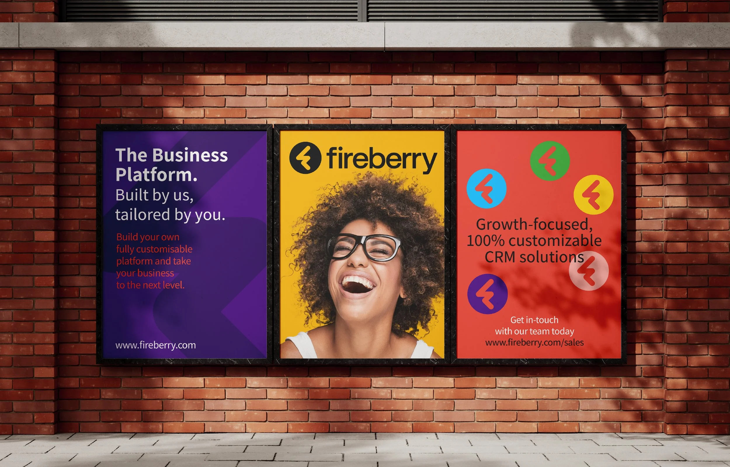 Fireberry CRM Ad Campaign by LMPP Studio