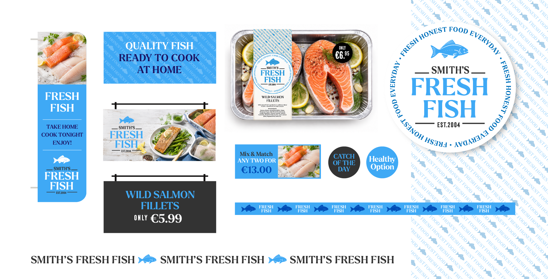 Smiths Fresh Fish department branding