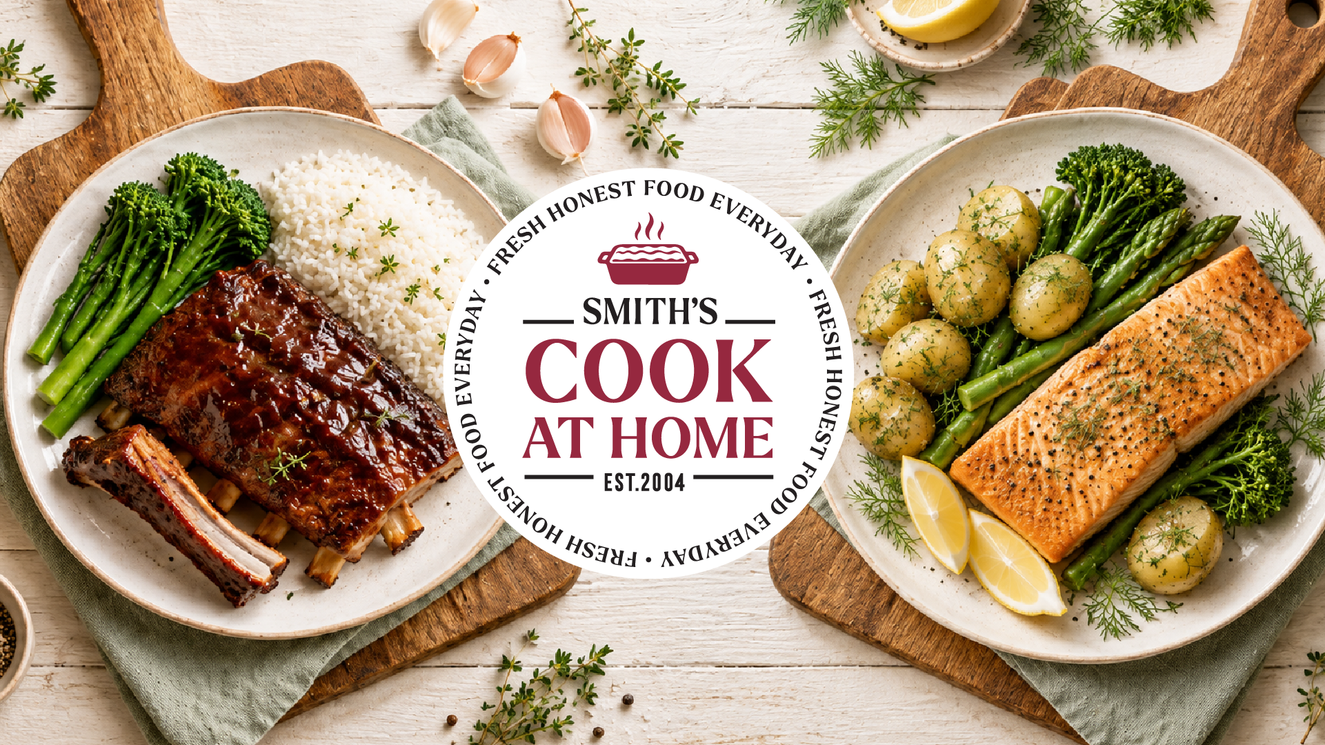 Smiths Cook At Home food photography