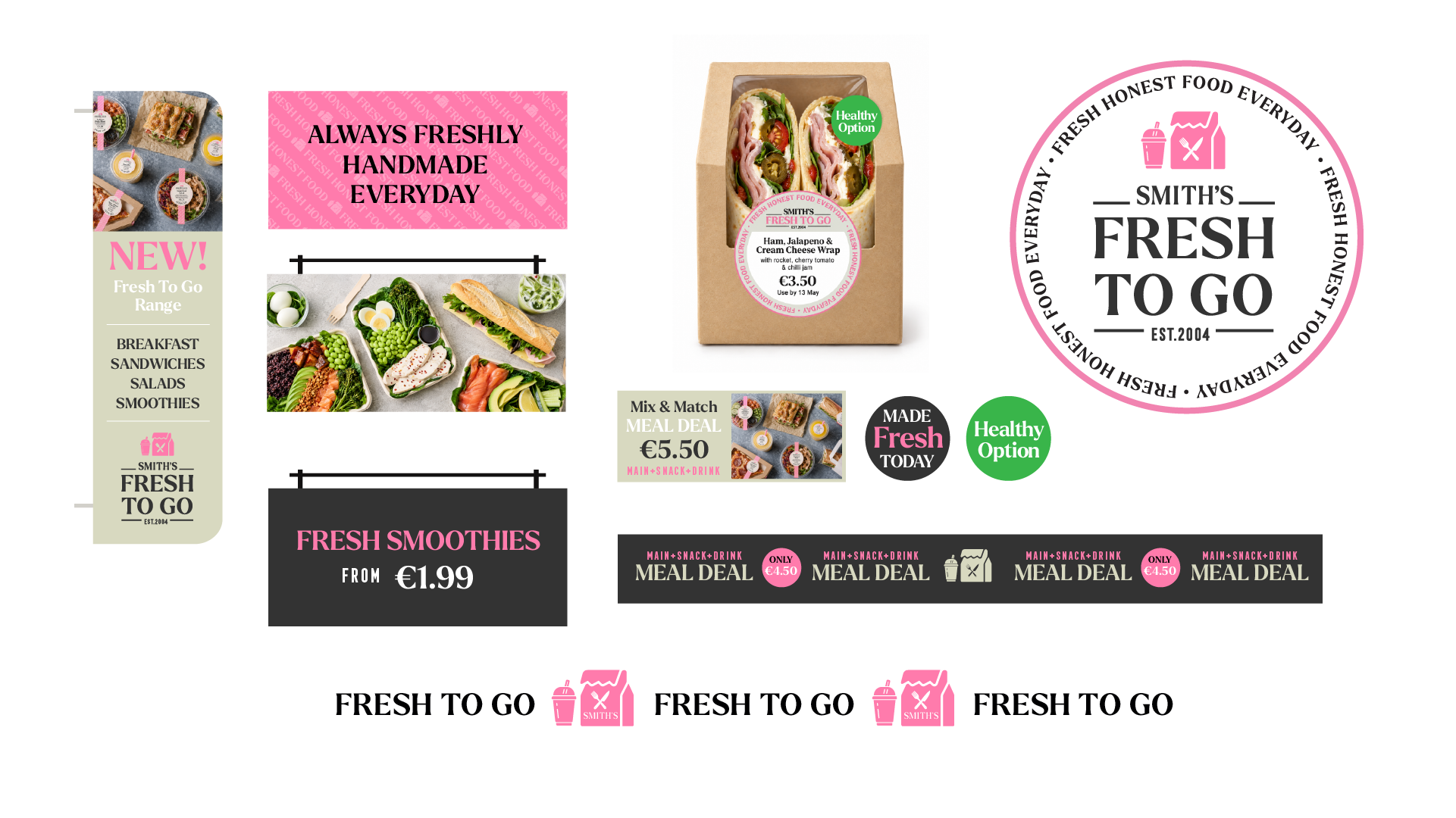 Smiths Fresh to Go retail branding