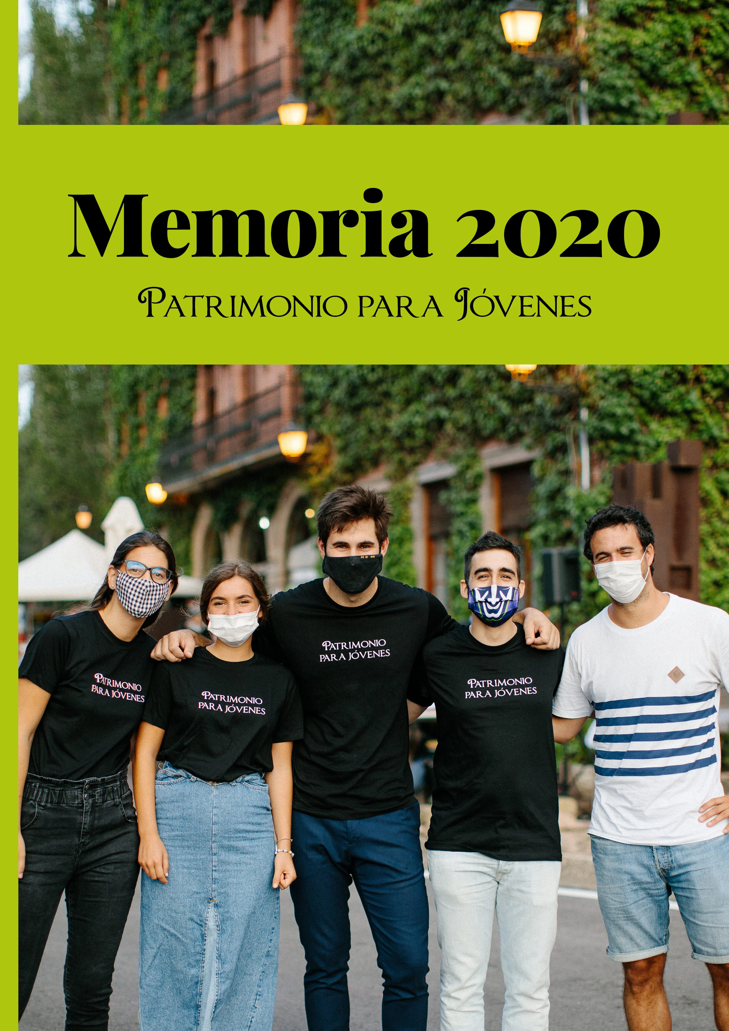 Memoria 2020 de Patrimonio para jóvenes