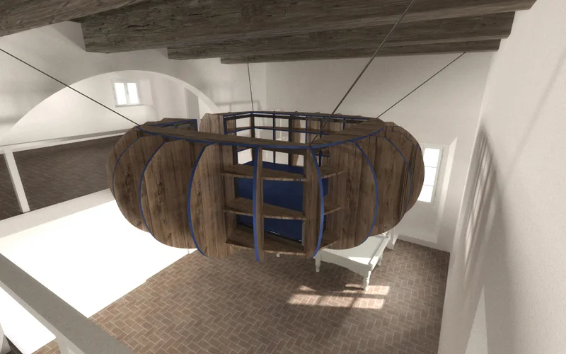 Floating studio