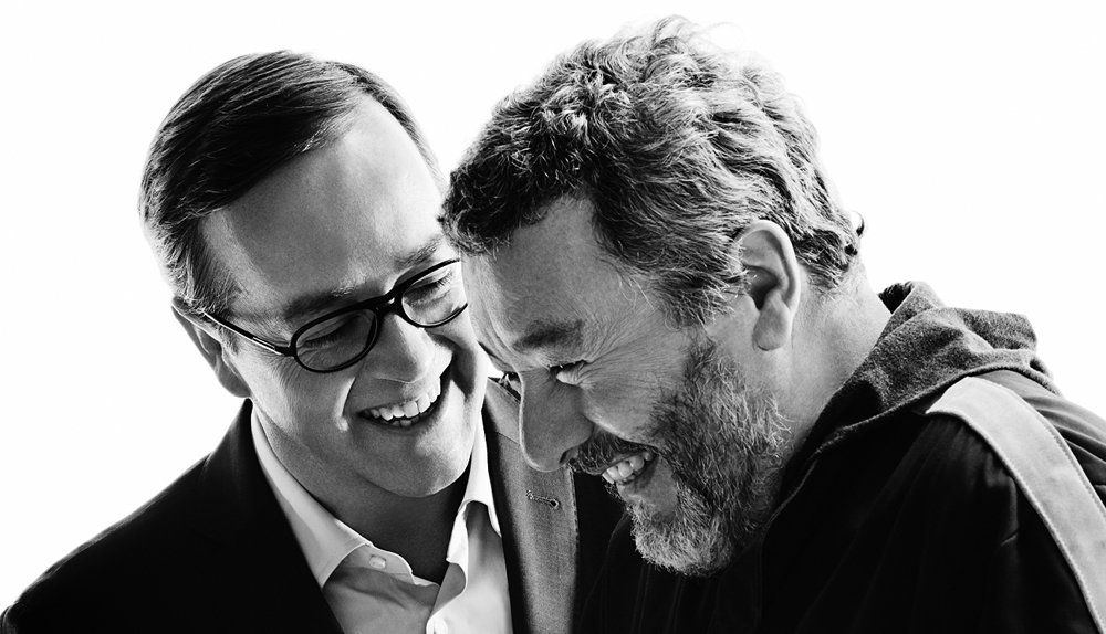 Frederic Rouzeaud and Philip Starck, the two friends behind this jewel