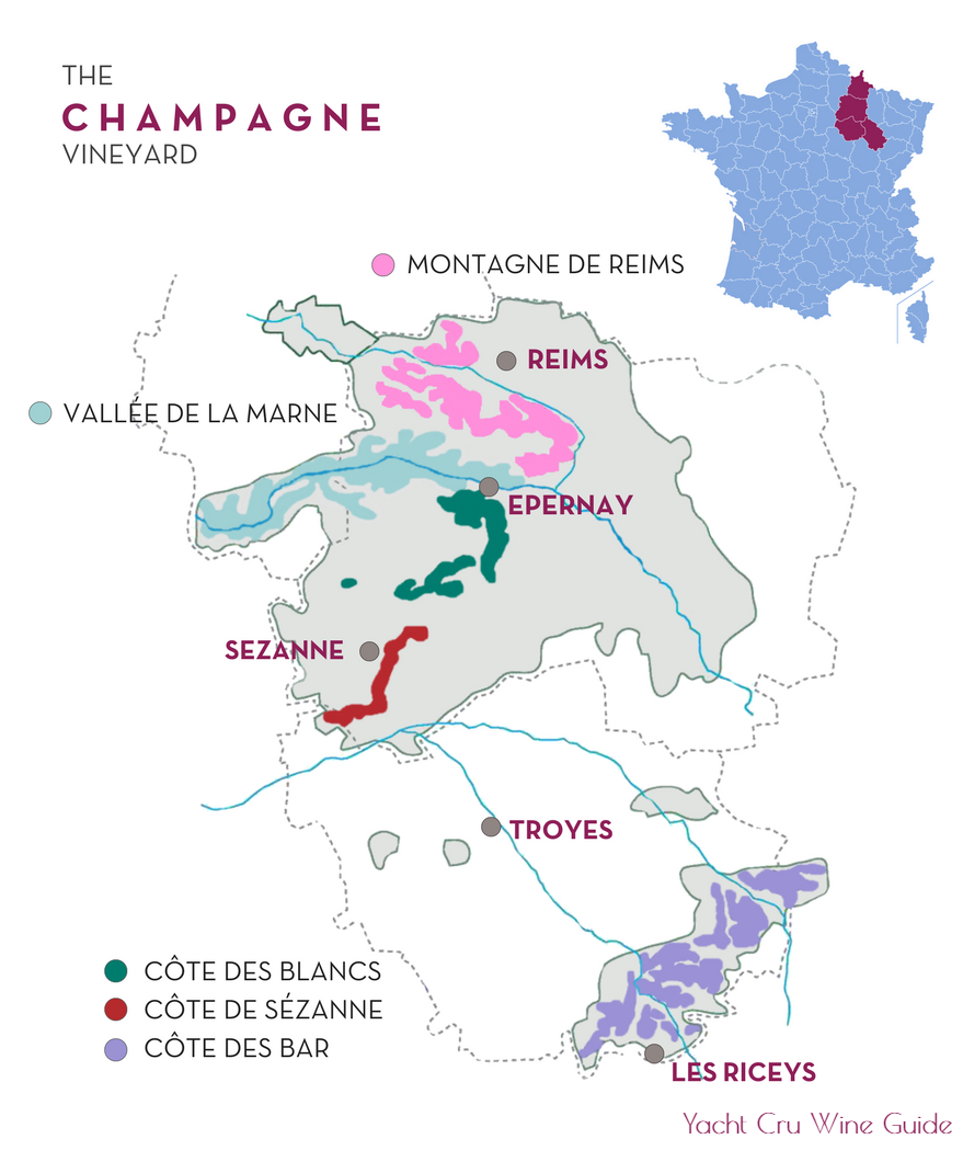 France Yacht Cru Wine Guide