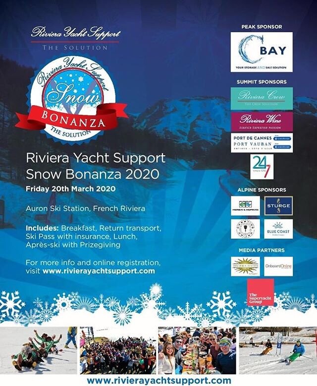 See us in the Superyacht Report edition 200 for the @rivierayachtsupport Snow Bonanza 2020 advertisement. 👌

#snowbonanza2020 #rivierayachtsupport #auron #cotedazur #rivierawine #winesupply #champagne #bottleofwine #yachtwine #wine4yachts #yachting 