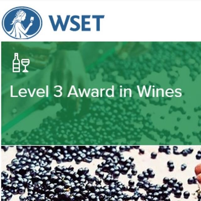 Congrats to our 3 team members who recently passed the WSET level 3 with merit !