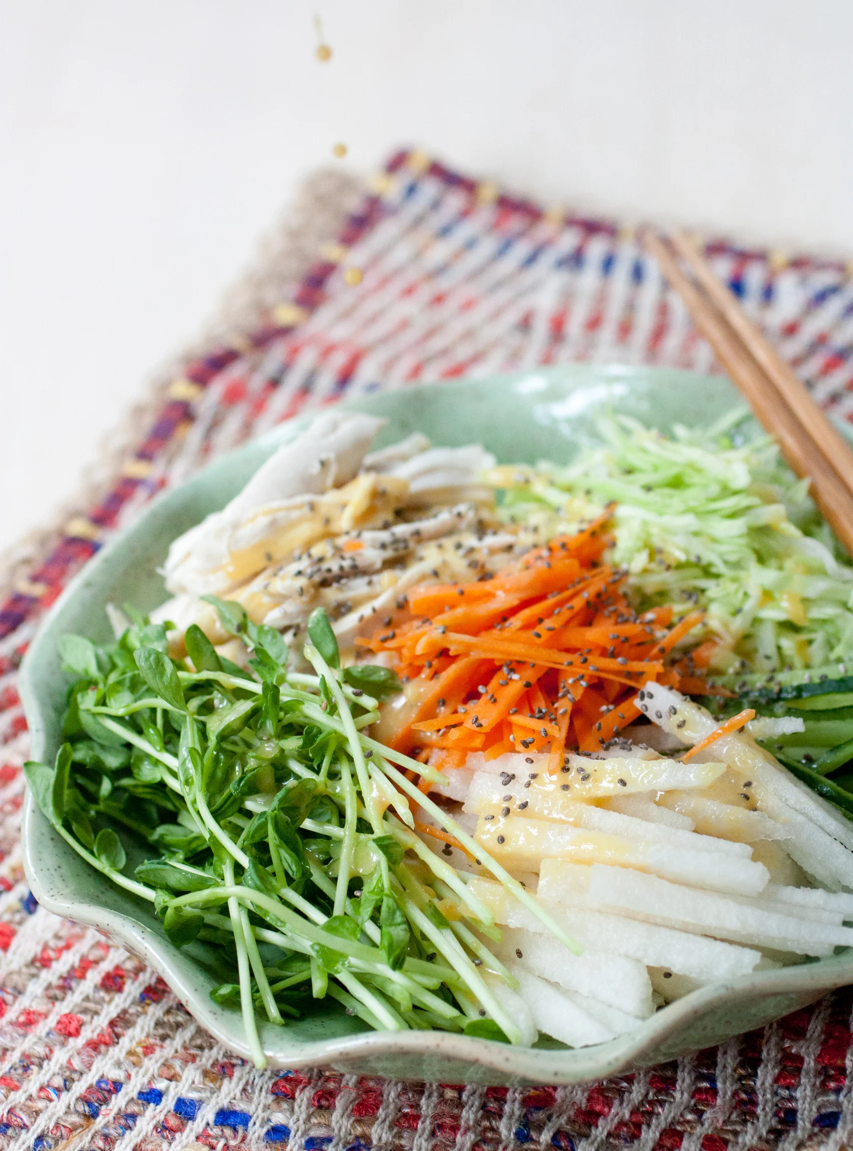Gyeoja Naengchae – Mustardy Korean Salad