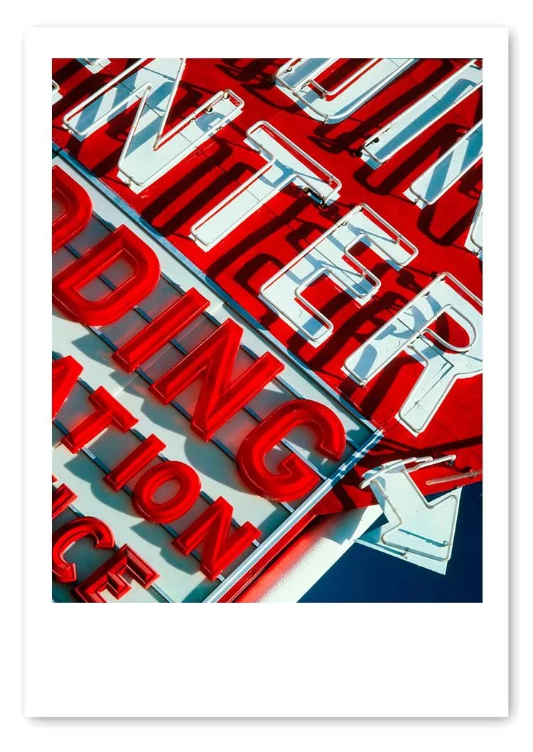 Vintage Neon Postcards