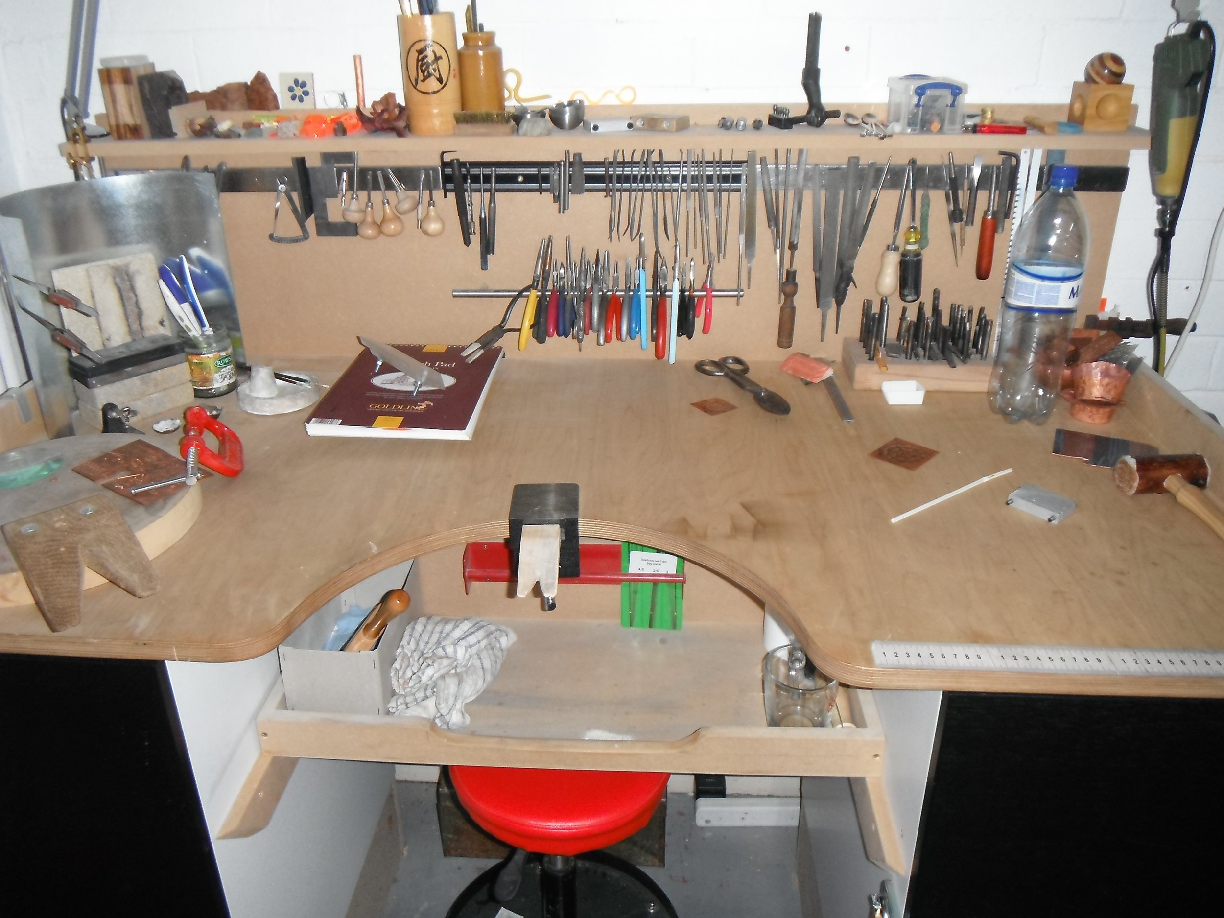 Studio 2 - Jewellers bench